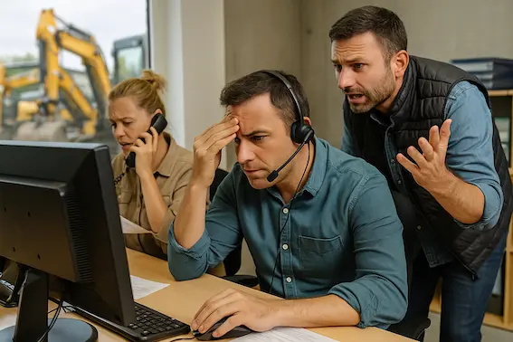 Vertrieb findet an mehreren Stellen statt